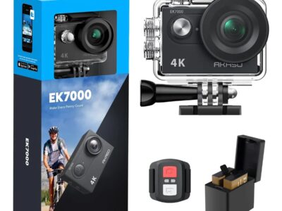 Camêra de Ação Akaso EK7000 - FULL HD 4k USADA E EM EXCELENTE ESTADO!