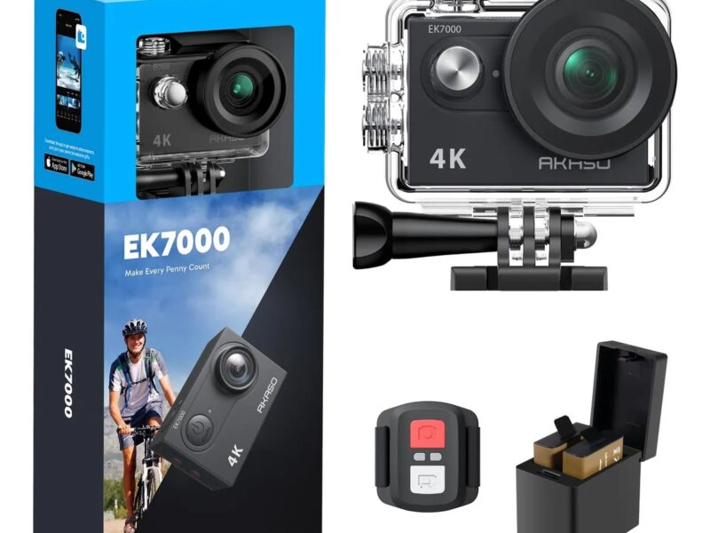 Camêra de Ação Akaso EK7000 - FULL HD 4k USADA E EM EXCELENTE ESTADO!